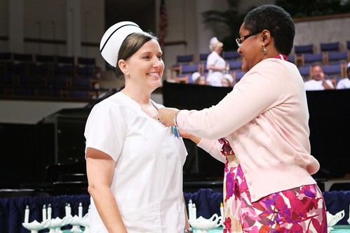 Nurse pinning ceremony 2013