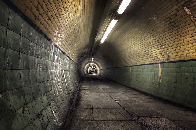 A gritty tunnel