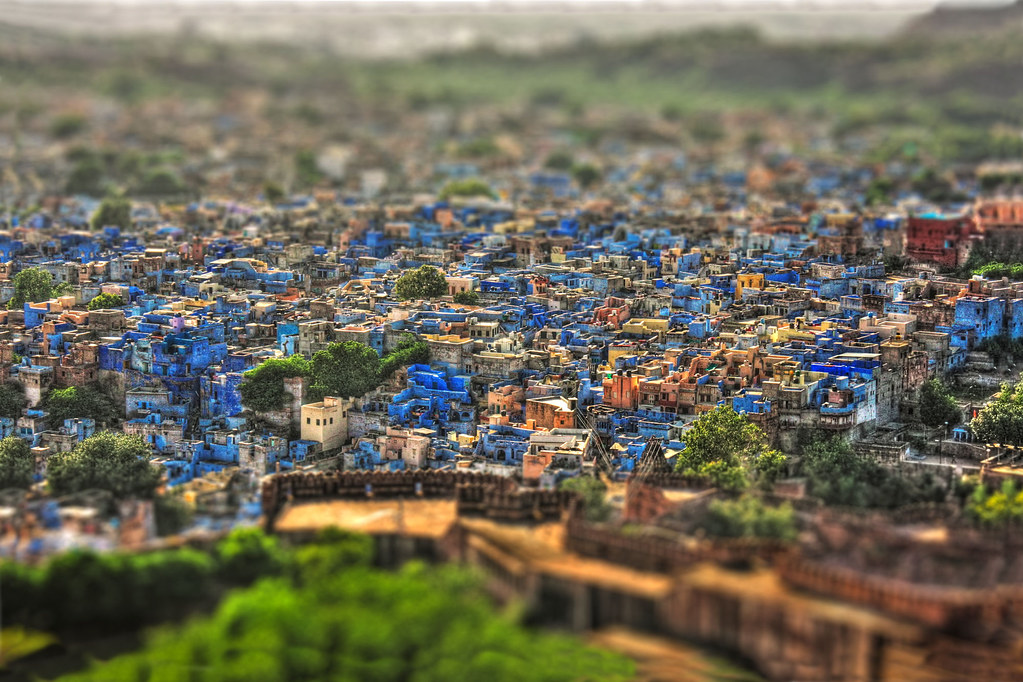 Jodhpur IND - the blue City - TiltShift | Jodhpur is the sec… | Flickr