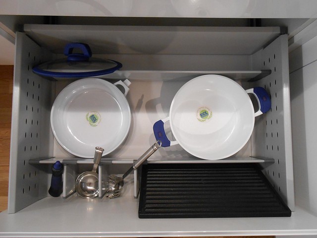 Blum pot and pan storage drawer