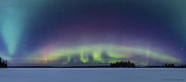 Aurora Borealis Panorama