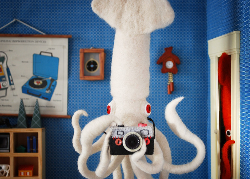 Giant Squid Selfie