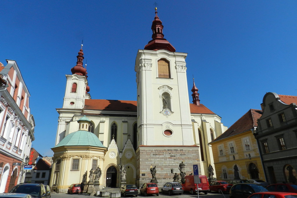 2014-04-20 Church in Žatec