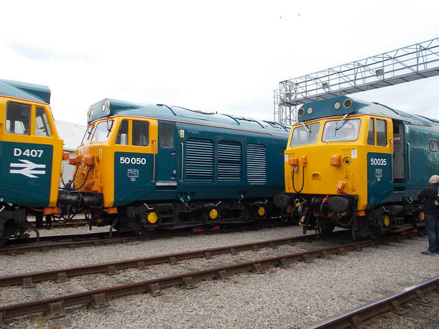 D407, 50 050 and 50 035