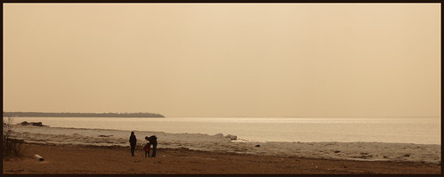 April. A Walk by the Shore | by Sergei P. Zubkov