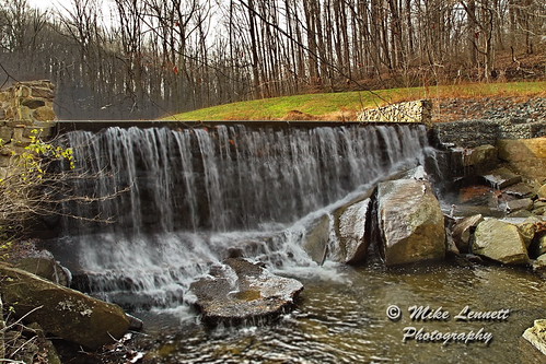 Susquahanna State Park Waterfall by Mike Lennett, Susquahanna State Park, Maryland, USA
The dam is a remnant of the Susquehanna and Tidewater Canal.  