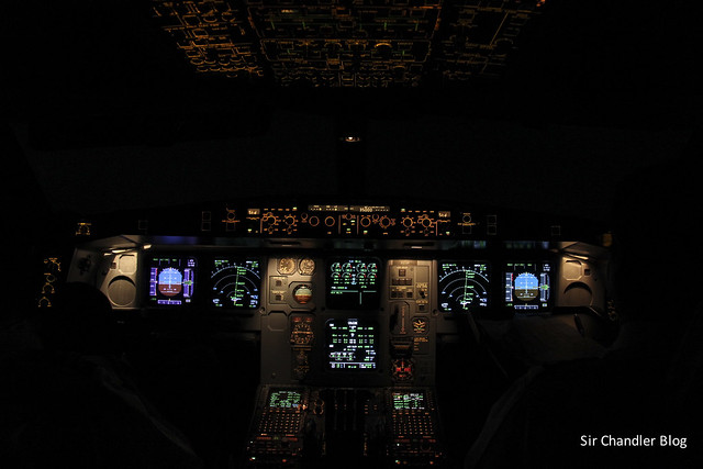 Cockpit Airbus 340 LV-CEK