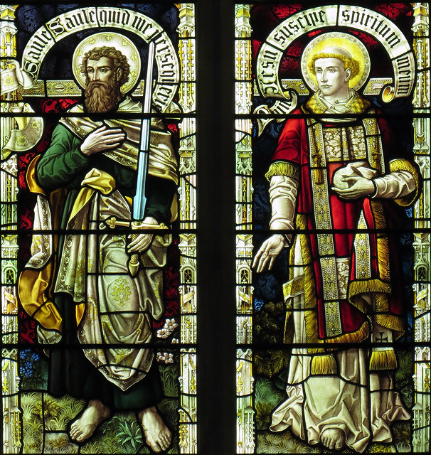 Detail Of Stained Glass Window, St Botolph's Church, Boston (a.k.a. 