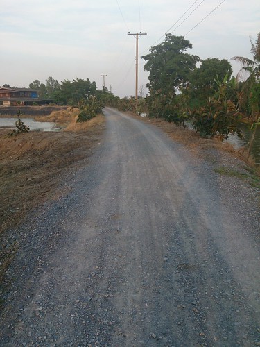 road sunset thailand cycling gravel nonthaburi