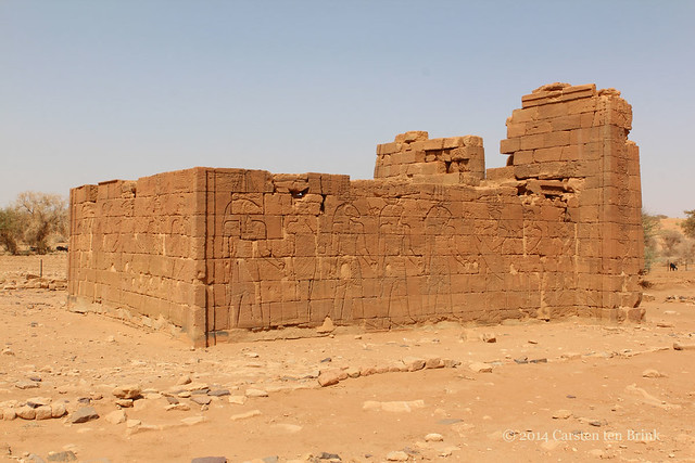 Naqa's lion temple - dedicated to the god Apedemak