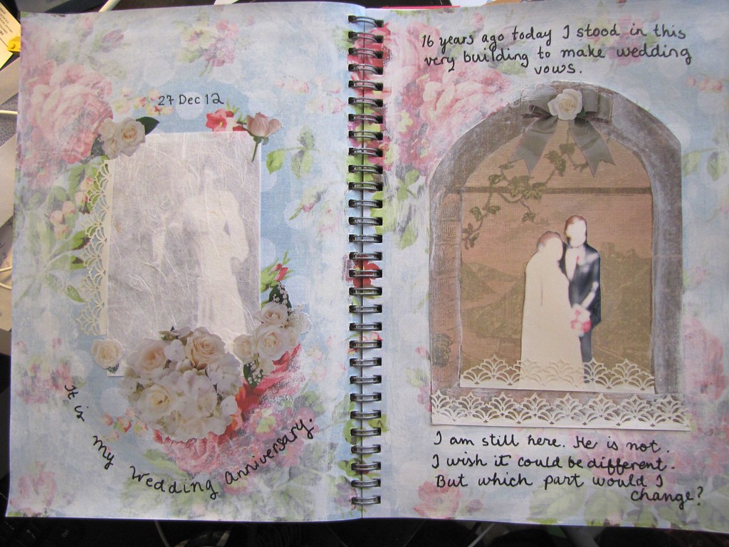 Smashbook journal page