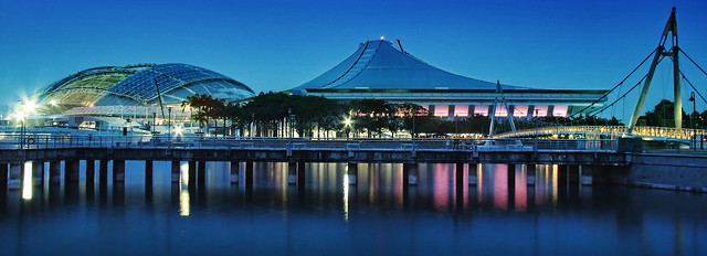 Singapore Sports Hub and The Indoor Stadium