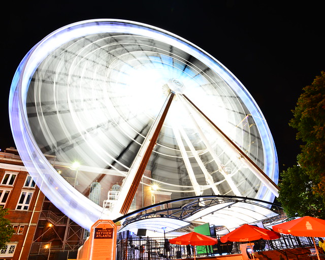 Ferris wheel, Atlanta, Ga.