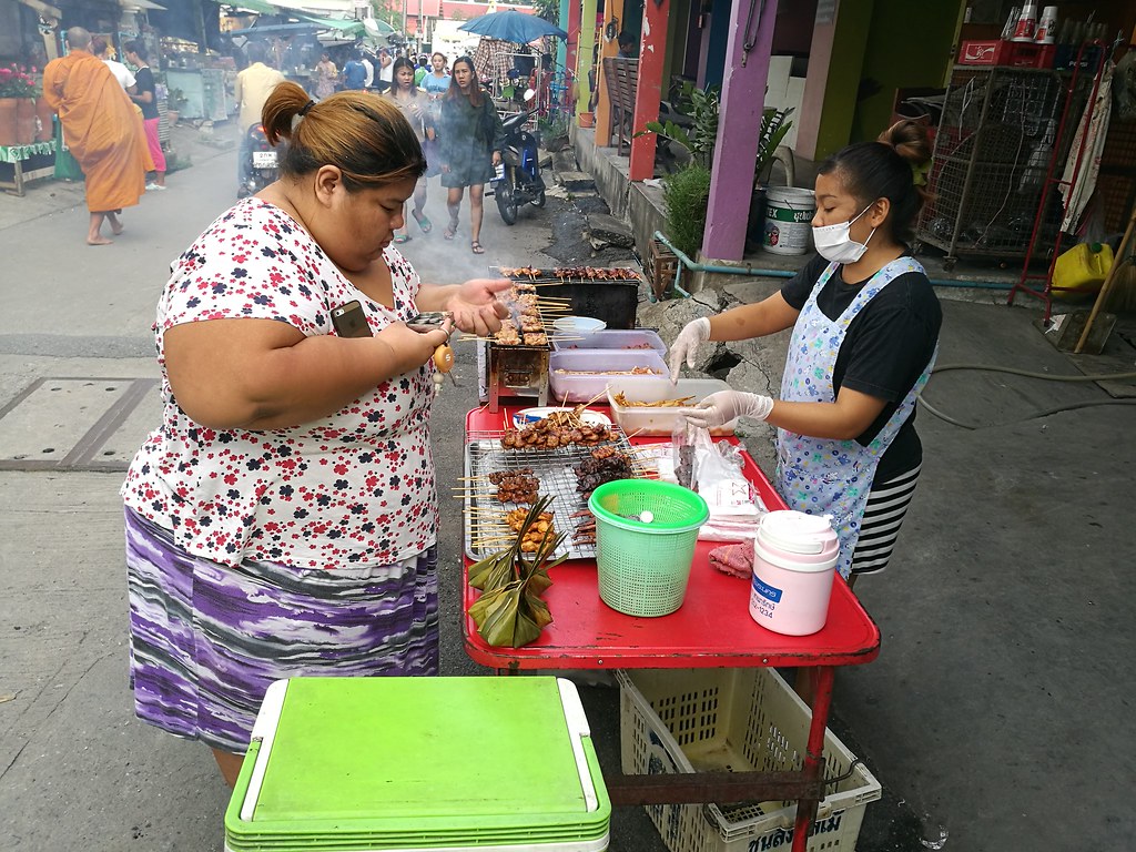 Thailand Fat Woman Market Stall Bbw Asian Culture Asian … Flickr