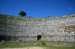 Sanctuary of Zeus, Dodona: theater, looking NW