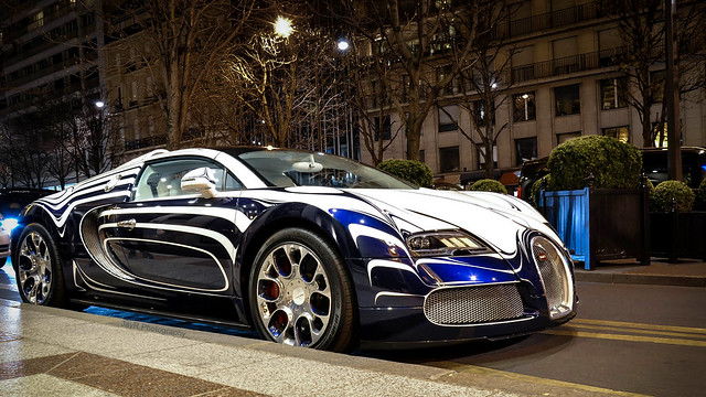 Bugatti Veyron Grandsport L'Or Blanc