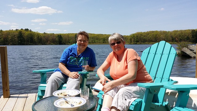Lunch on the dock
