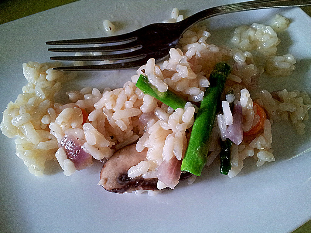 Risotto with Shrimp and Vegetables