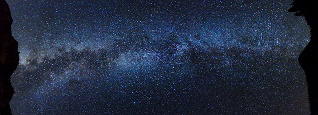 Yosemite park Milky Way Canon 16-35mm PanoramaB_color1B