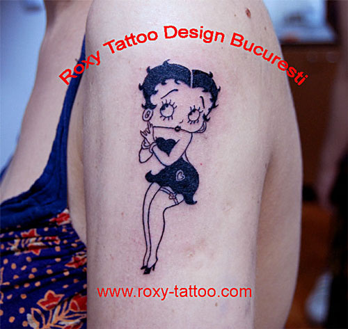 betty boo desene tatuaje model Roxy | model de tatuaje desen… | Flickr