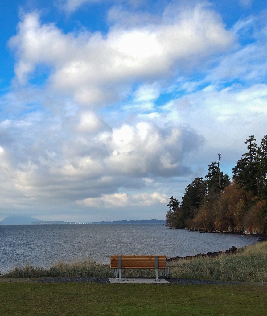 Bay View State Park bench