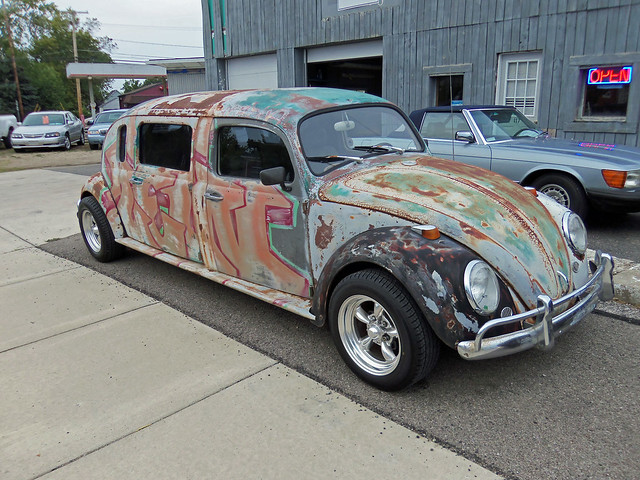 Extended Volkswagen Beetle (Angle #1)