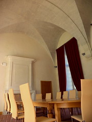 Salle voûtée, XVIIe siècle, hôpital Saint-Jacques de Pirmil