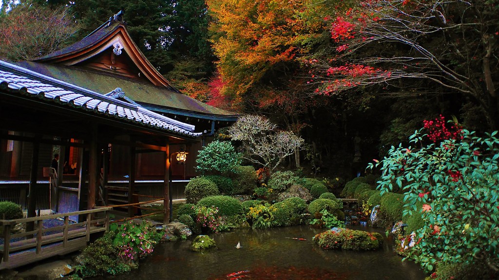 Autumn Evening in Kyoto / Jakko-in Temple