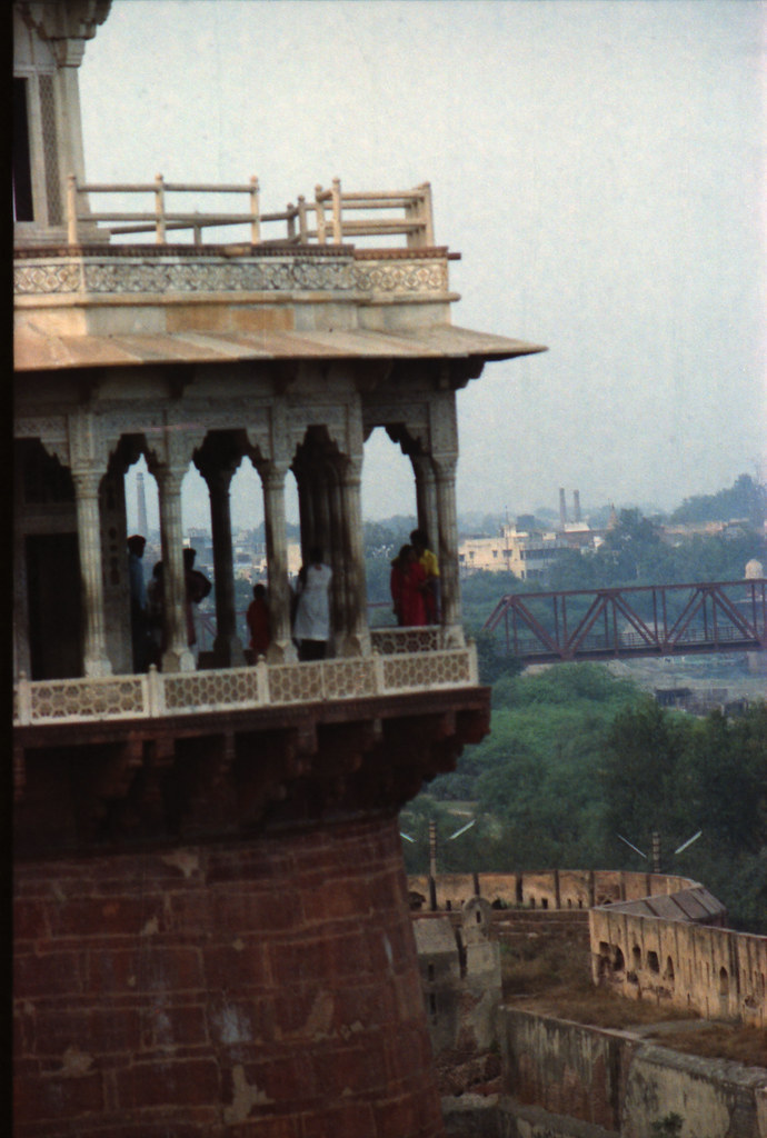 Agra Red Fort आगरा का किला Uttar Pradesh India Feb 1990 079