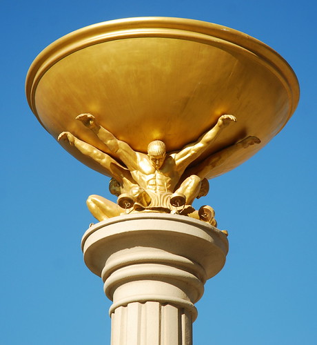Atlas Shrugged by Neil Noland, At the Wanda Mansion in the Hedong district of Tianjin, China along the Haihe River.

Tianjin is qui