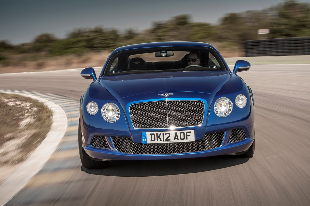 Image of Bentley Continental GT Speed at Nardo test track