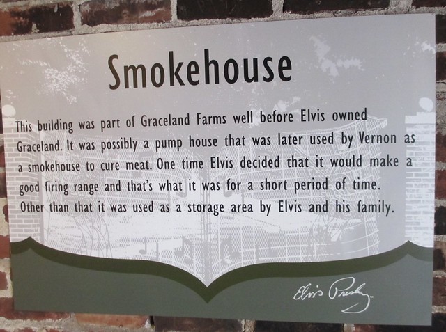 Graceland Smokehouse Marker (Memphis, Tennessee)