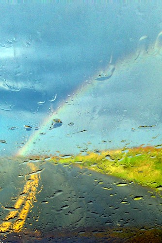 road rain rainbow kentucky raindrops bardstown iphone endoftheroad nelsoncounty iphoneography