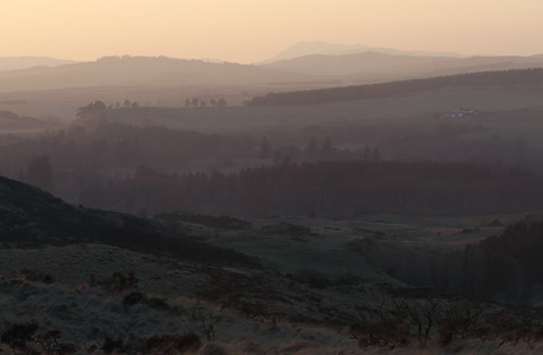 scotland perthshire alyth hillofalyth eveninglight|