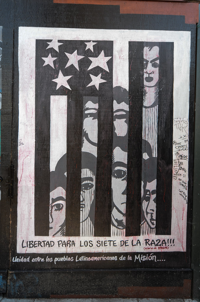 Mural: Los Siete de la Raza
