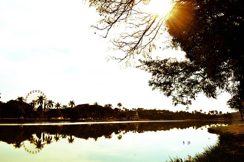 Lagoa da Pampulha by Marcelo Calazans de Souza, Lagoa da Pampulha, Belo Horizonte MG, Brasilcity blue light sunset brazil sky sun lake color green n