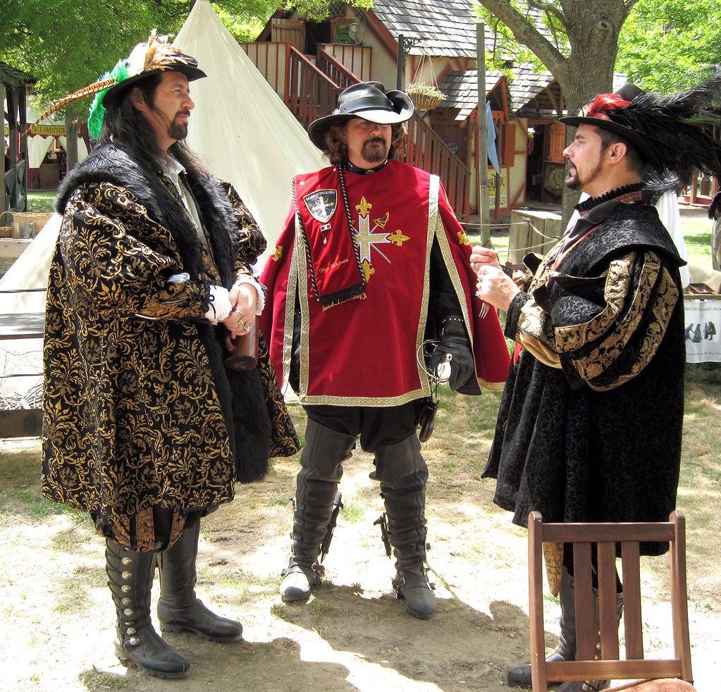 Scarborough Faire 2014 | Craig, Bruce and Art | Musketeer Cyrano | Flickr