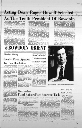 Bowdoin_Orient_Roger Howell Selection