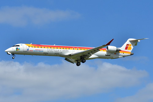 Canadair-Bombardier CRJ-900 Air Nostrum (ANE) "Castilla y Leon" EC-JZV - MSN 15117 | by Luccio.errera