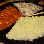 Three Flavor Grilled Pufferfish　@Urufu, Atago, Tokyo