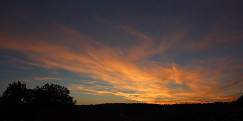 Sunset Sky by Charvy83, sunset sky nature clouds