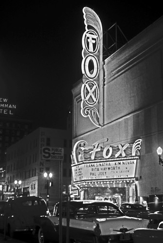 The old Fox theater, 1957 | by jackonflickr