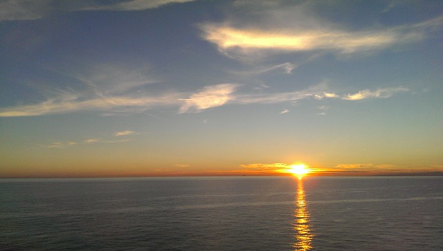 Sunset in Portofino