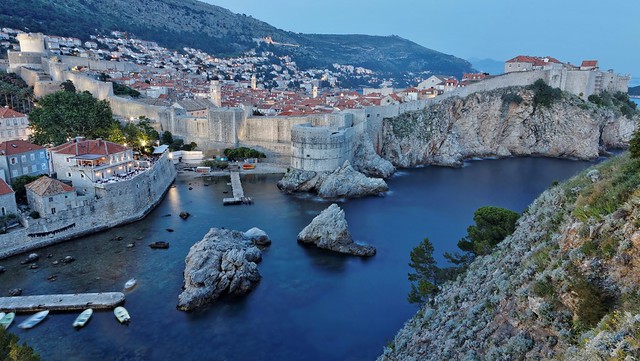 The City of Dubrovnik by Blue hour
