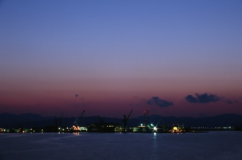 sunset film hokkaido harbour hakodate rdpiii