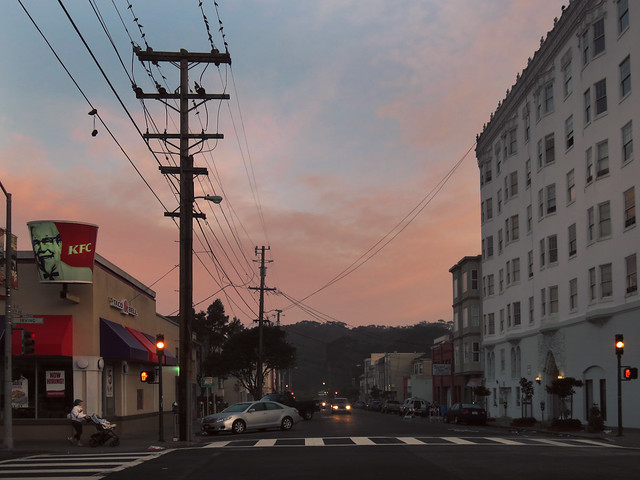 18th and Irving, early morning; The Sunset, San Francisco (2015)