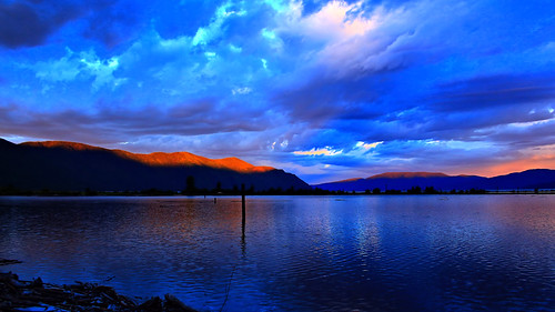 lake weather clouds idaho solstice lakependoreille thundersotrm
