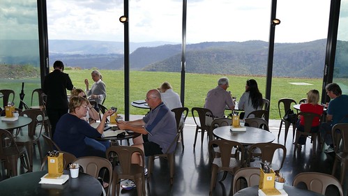 spring cafe view australia bluemountains nsw outlook medlowbath megalongvalley centraltablelands boilerhousecafe