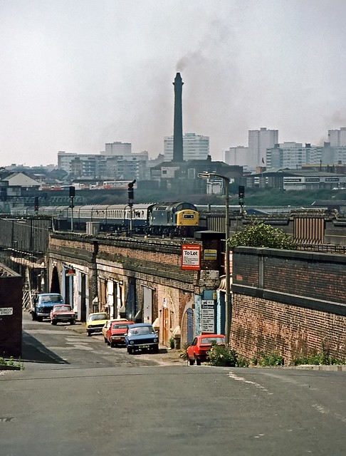 Miles Platting Bank, Manchester, July 1984