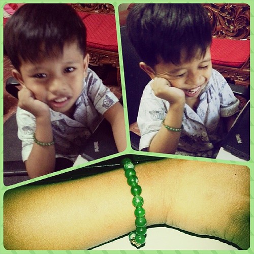 Just concluded my #SpringCleaning that took 2.5 days! A year worth of trash bagged, pre-loved items donated, and long lost treasures unearthed. And to cap it off, I found my #jade bracelet that I used to wear when I was 3 years old! Who better wear it now | by qt_chico